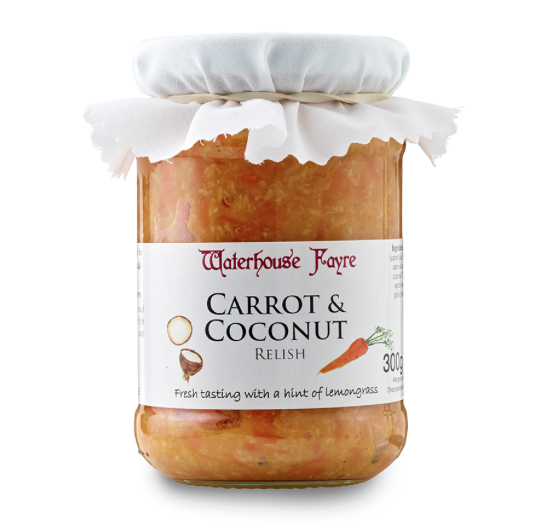 waterhouse fayre carrot and coconut relish