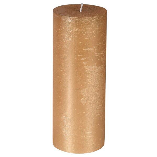 Gold Pillar Candle