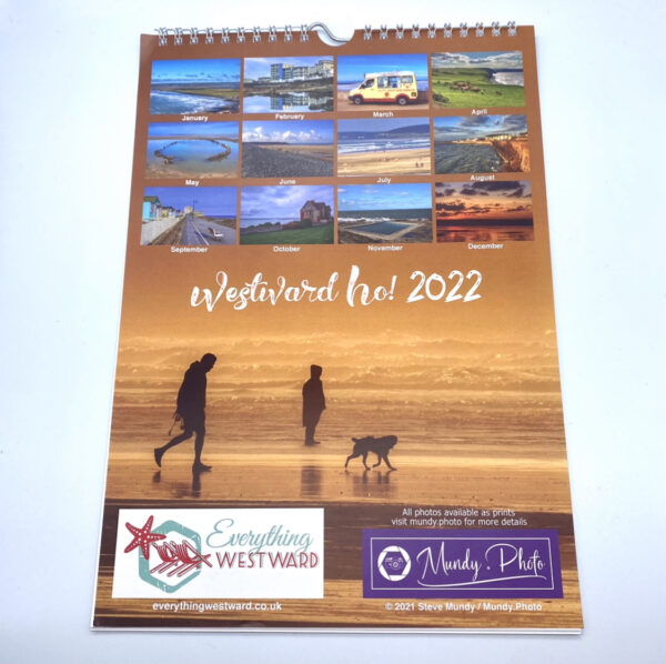 Westward Ho! 2022 Calendar Back
