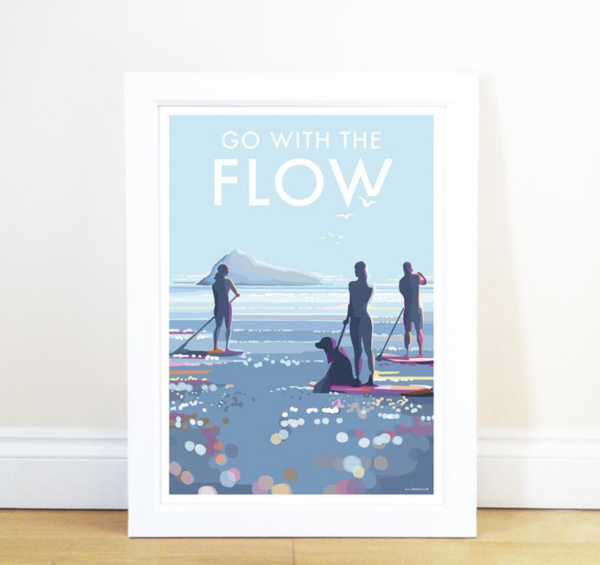 Go With The Flow Print