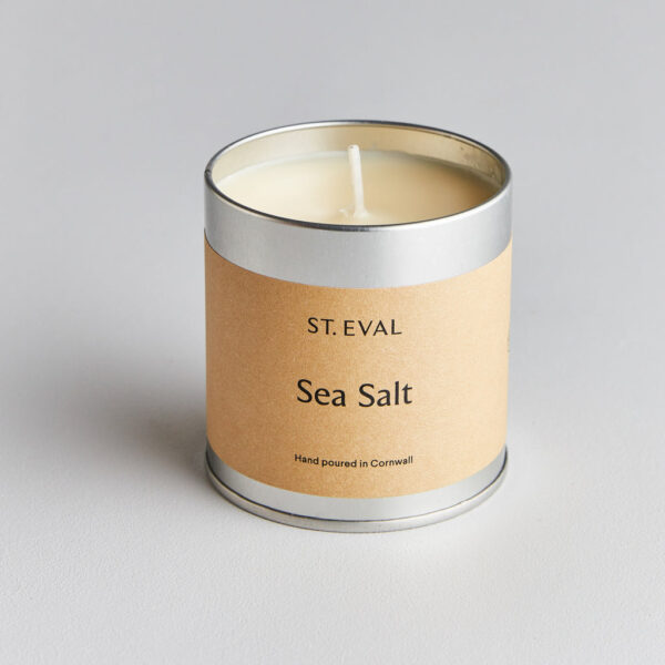 St Eval Tin Candle