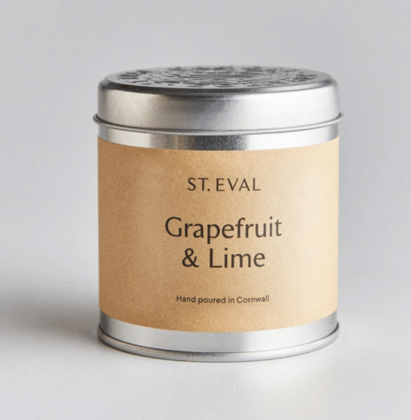 Grapefruit and Lime Tin Candle