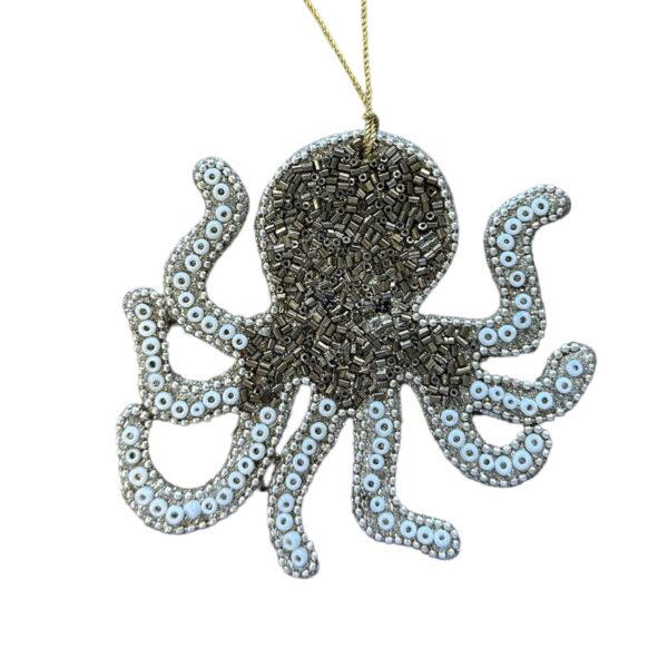 Beaded Octopus Decoration